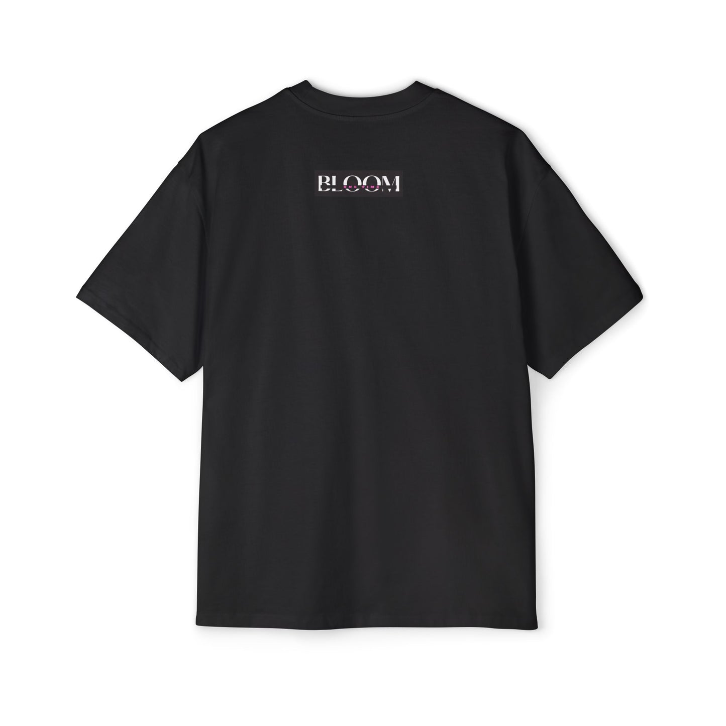 Men's Heavy Oversized Tee - One Time Bloom - Made in Australia