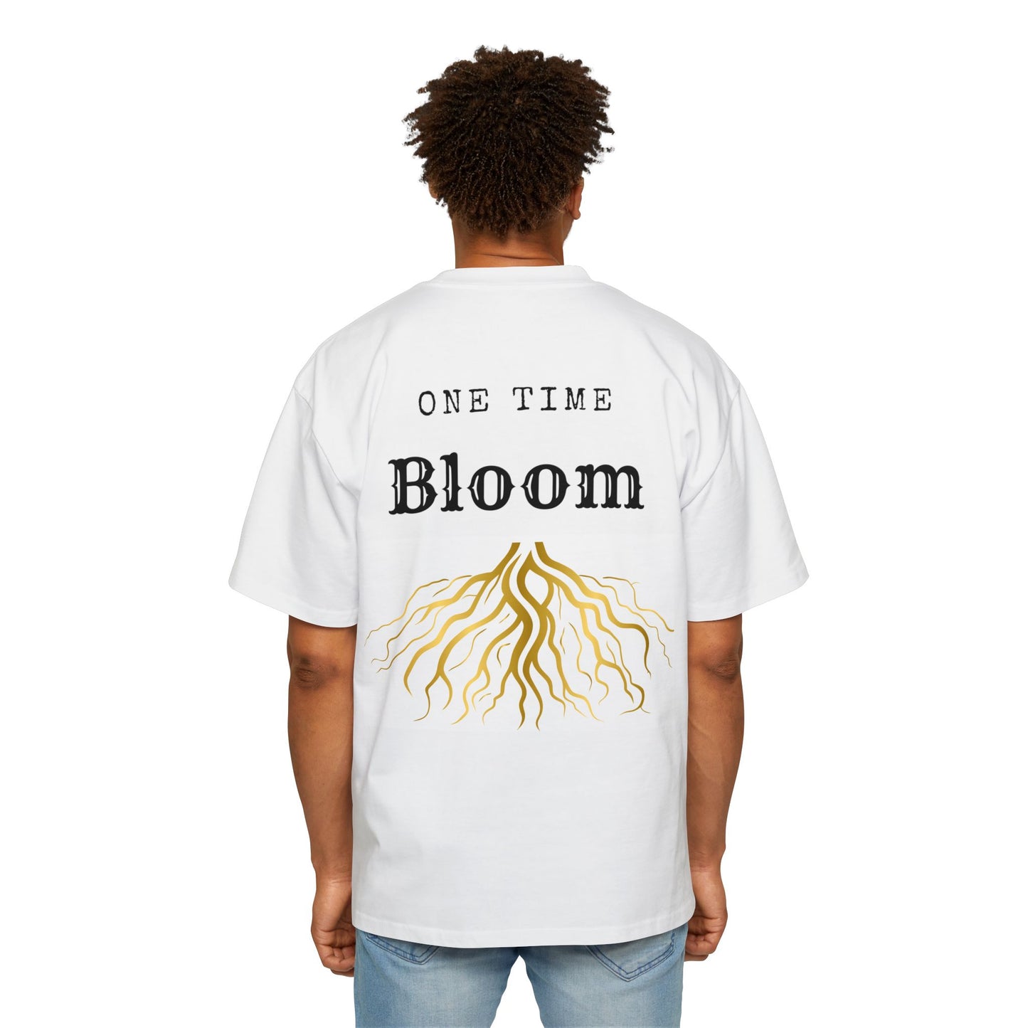 Men's Heavy Oversized Tee - Roots