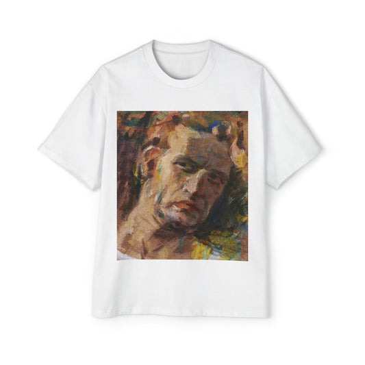 Oversized t shirt painting