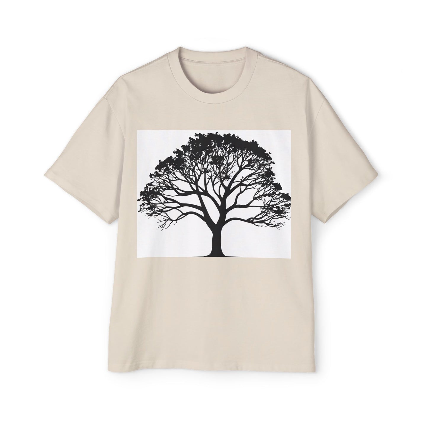 Men's Heavy Oversized Tee - Roots