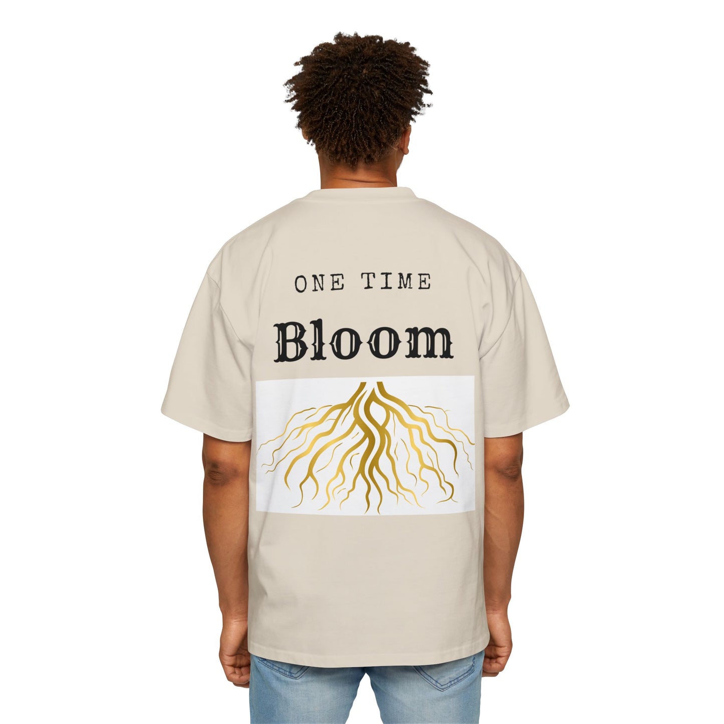 Men's Heavy Oversized Tee - Roots