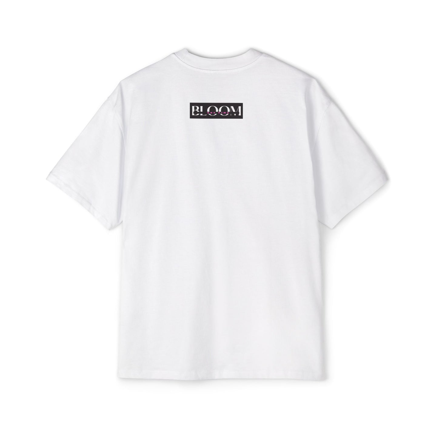 Men's Heavy Oversized Tee - One Time Bloom - Made in Australia