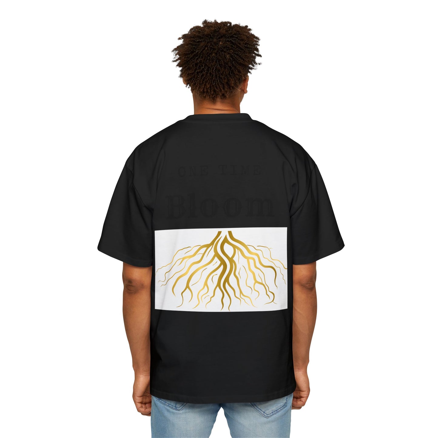 Men's Heavy Oversized Tee - Roots