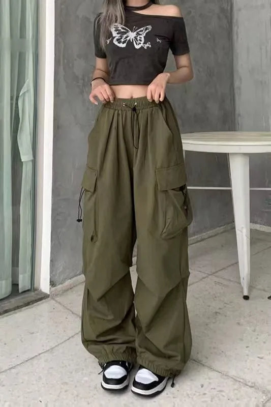 Women Casual Street Wear Oversize Pants