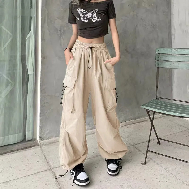 Women Casual Street Wear Oversize Pants