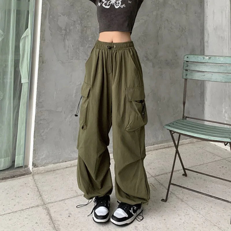 Women Casual Street Wear Oversize Pants