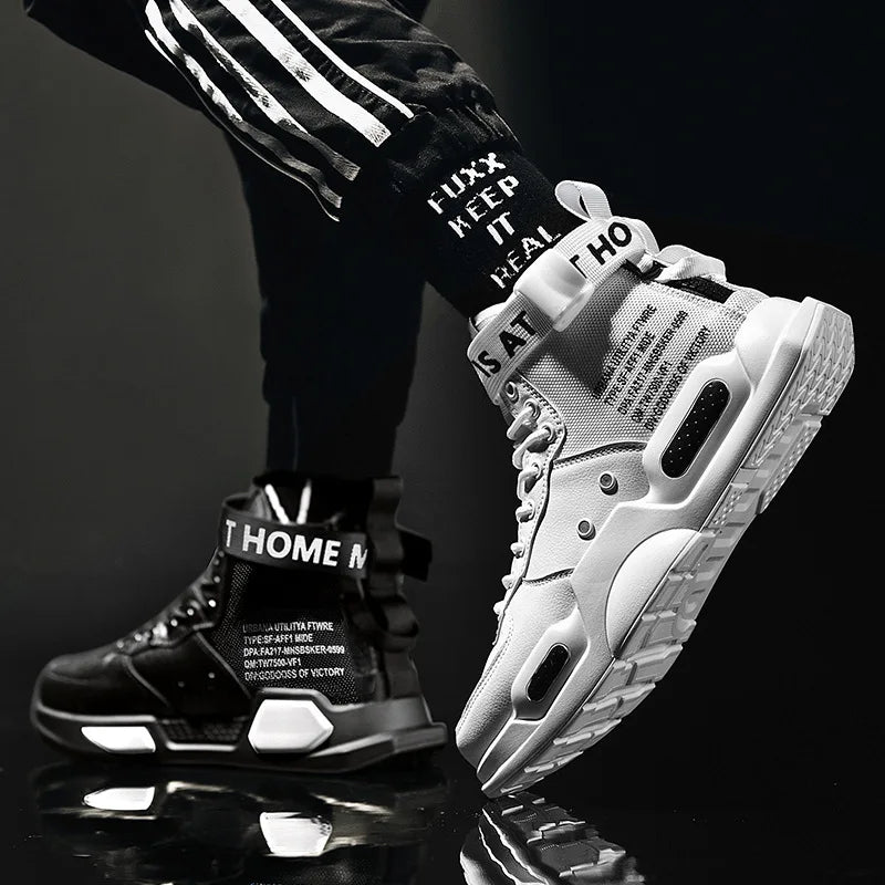 Men's High Top Fashion Sneakers