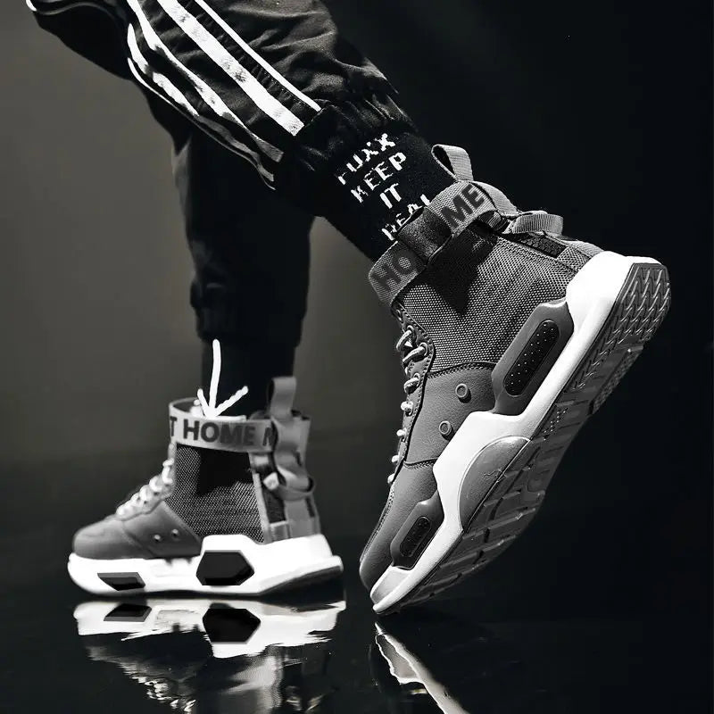 Men's High Top Fashion Sneakers