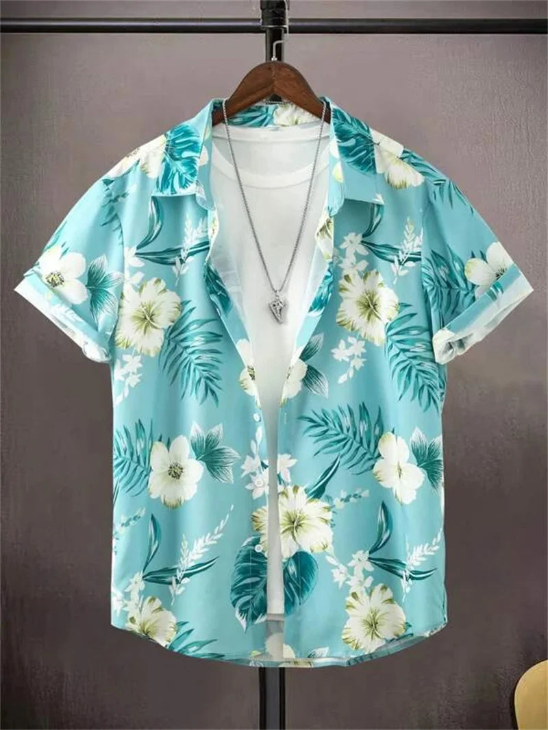 Hawaiian Men's Summer Casual  Clothing