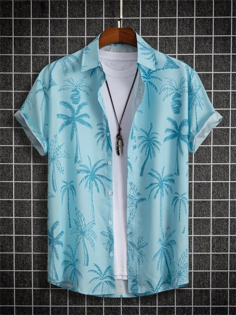 Hawaiian Men's Summer Casual  Clothing