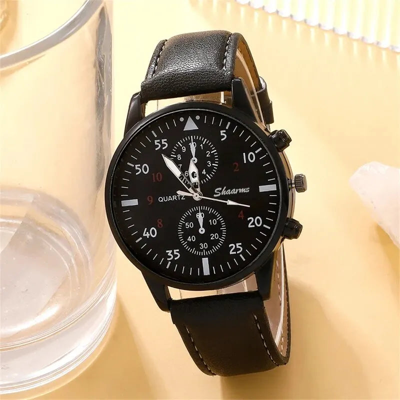 5 PCS Set Men's Watch