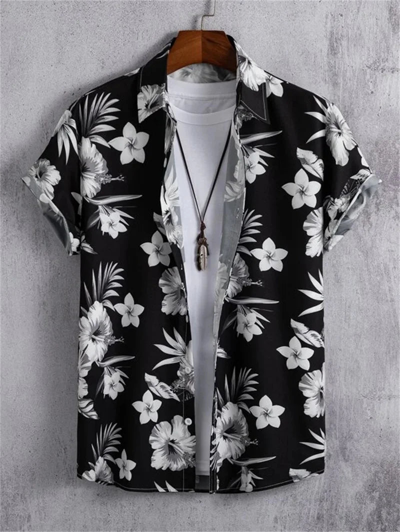 Hawaiian Men's Summer Casual  Clothing