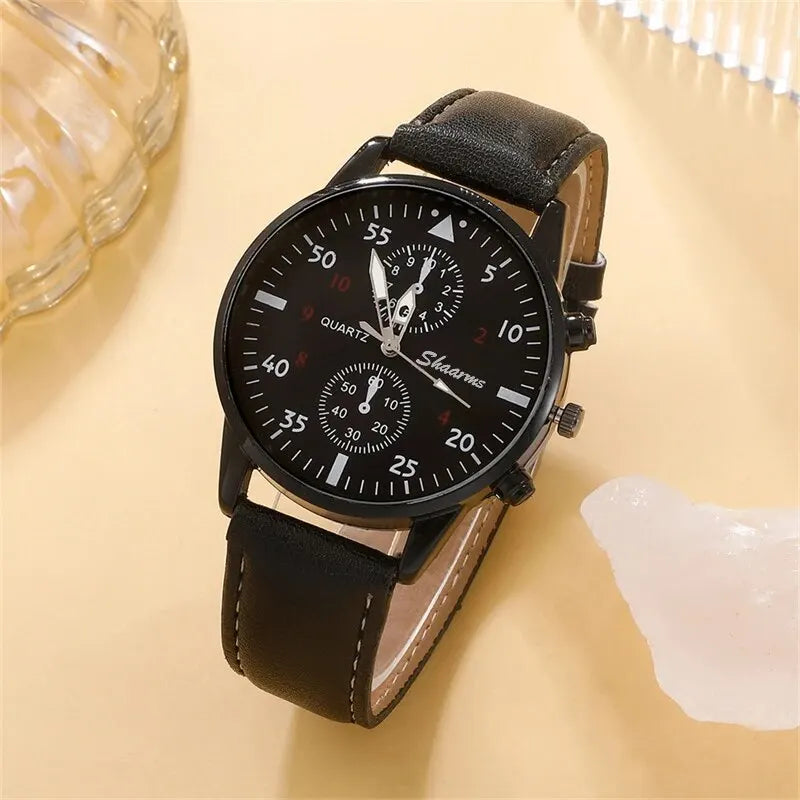 5 PCS Set Men's Watch