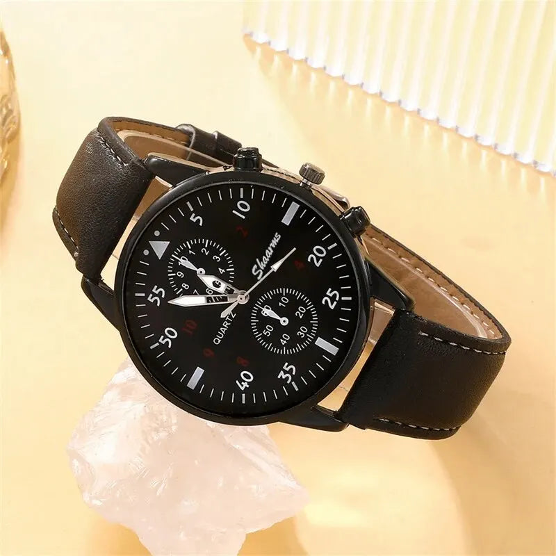 5 PCS Set Men's Watch