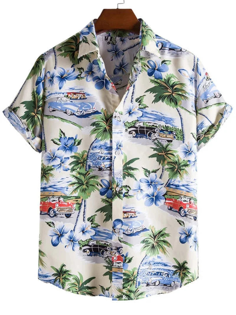 Hawaiian Men's Summer Casual  Clothing