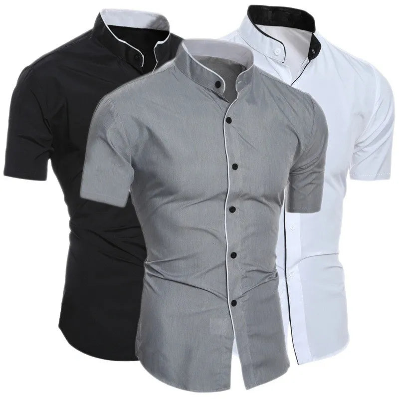 Men's short sleeved shirt