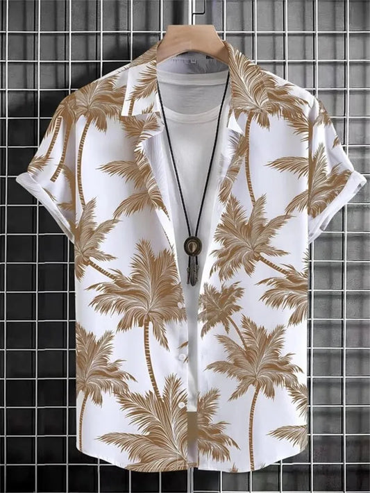 Hawaiian Men's Summer Casual  Clothing